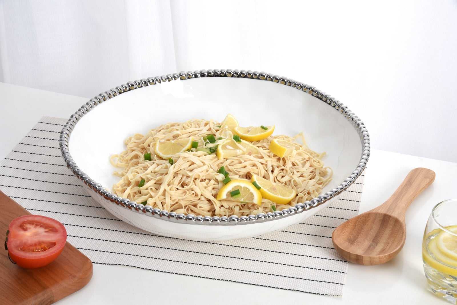 Salerno Round Shallow Bowl