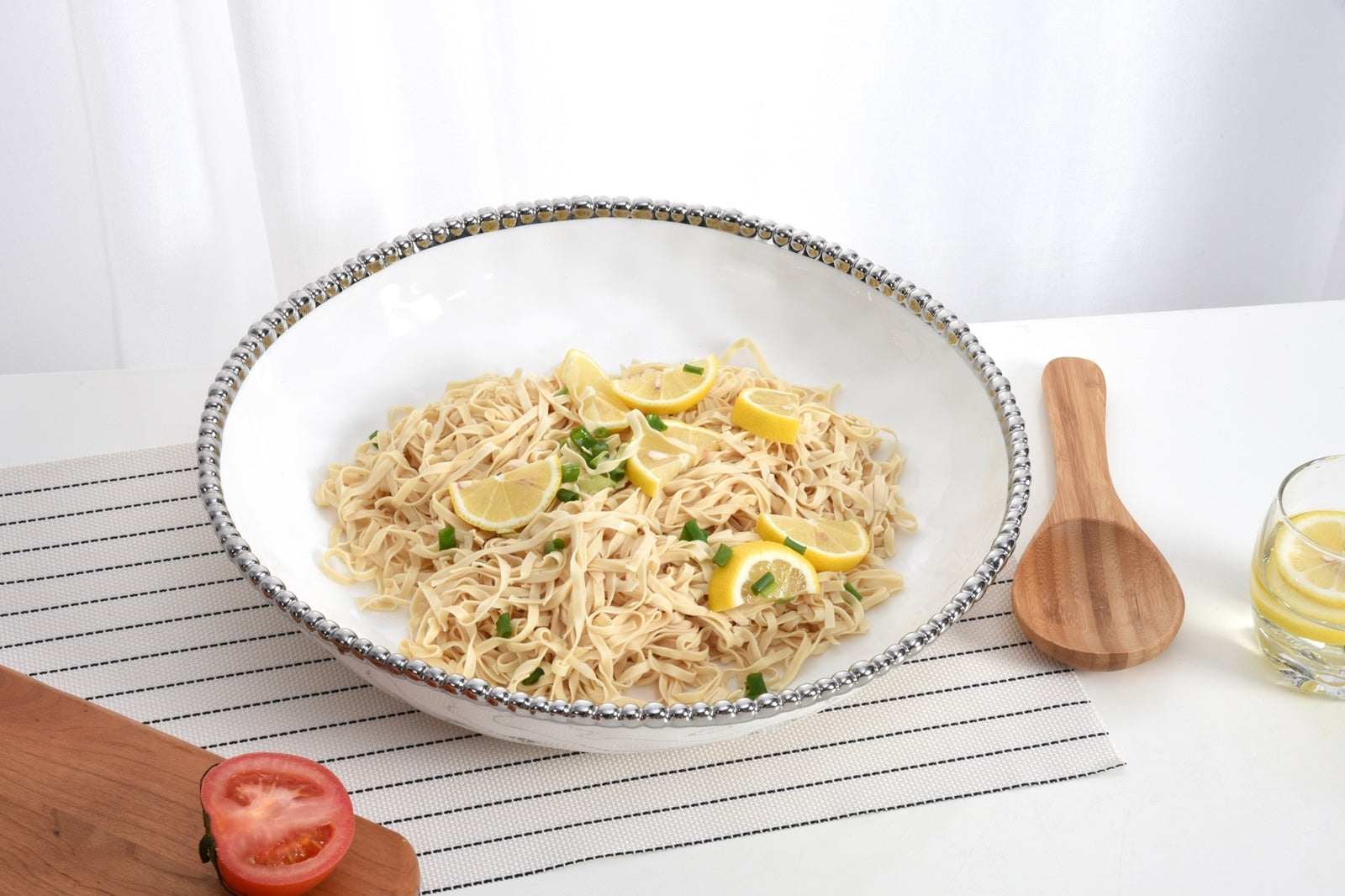 Salerno Round Shallow Bowl
