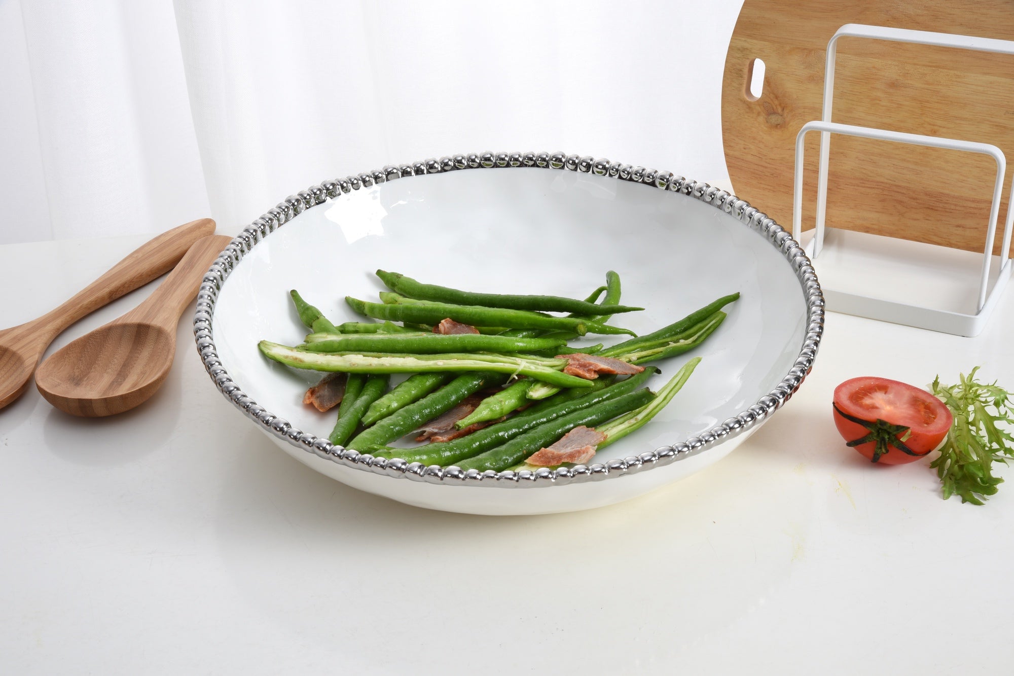 Salerno Round Shallow Bowl