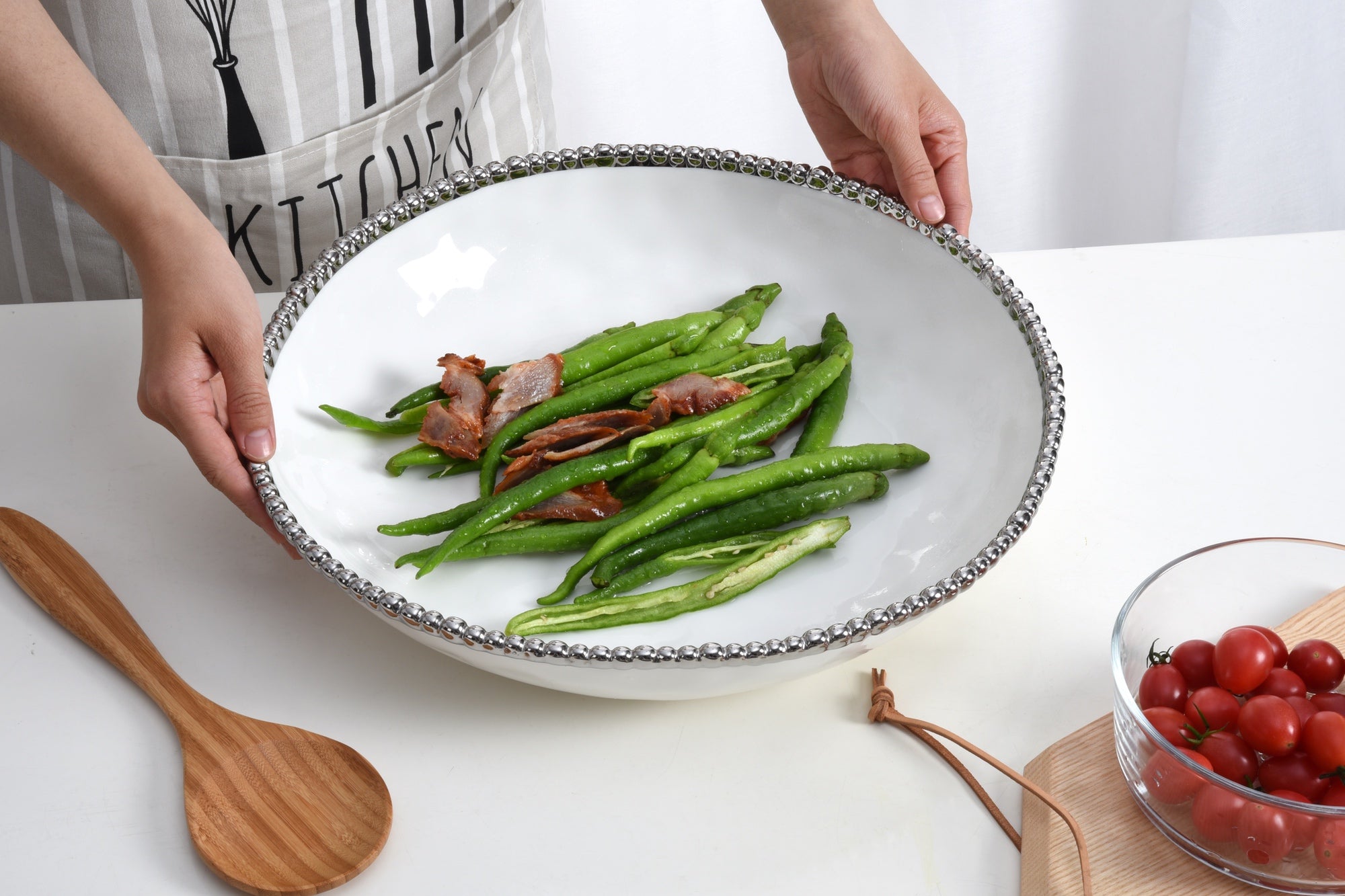 Salerno Round Shallow Bowl