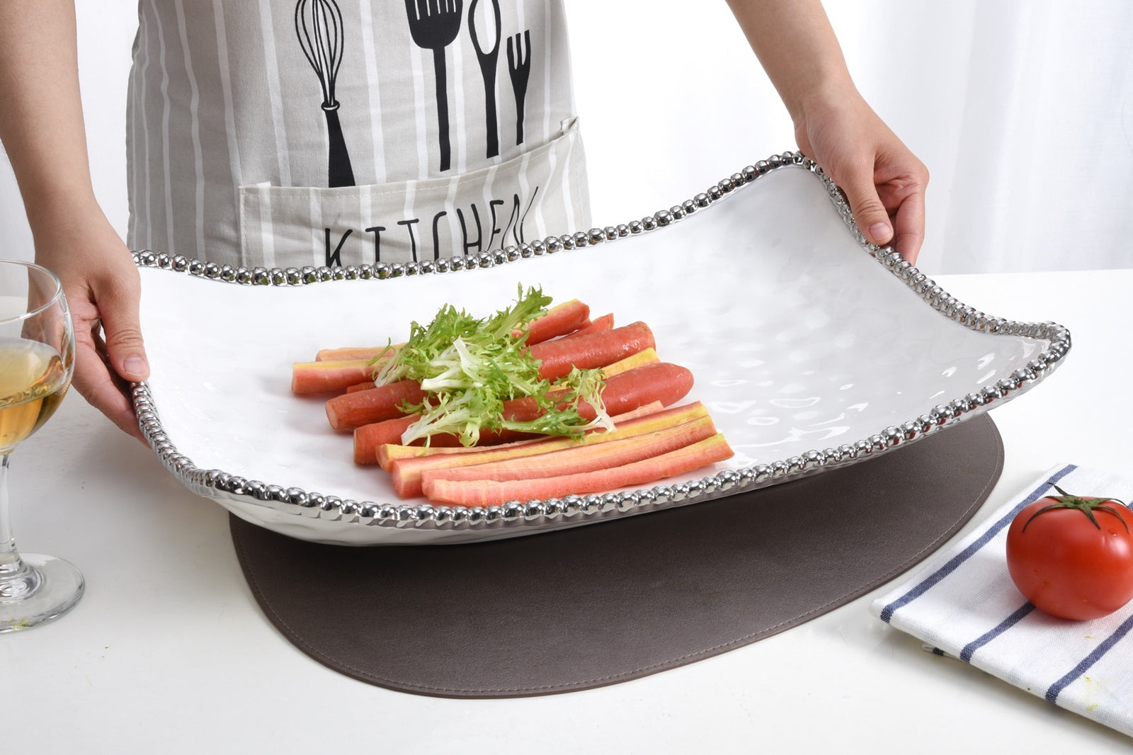 Salerno Rectangular Serving Piece