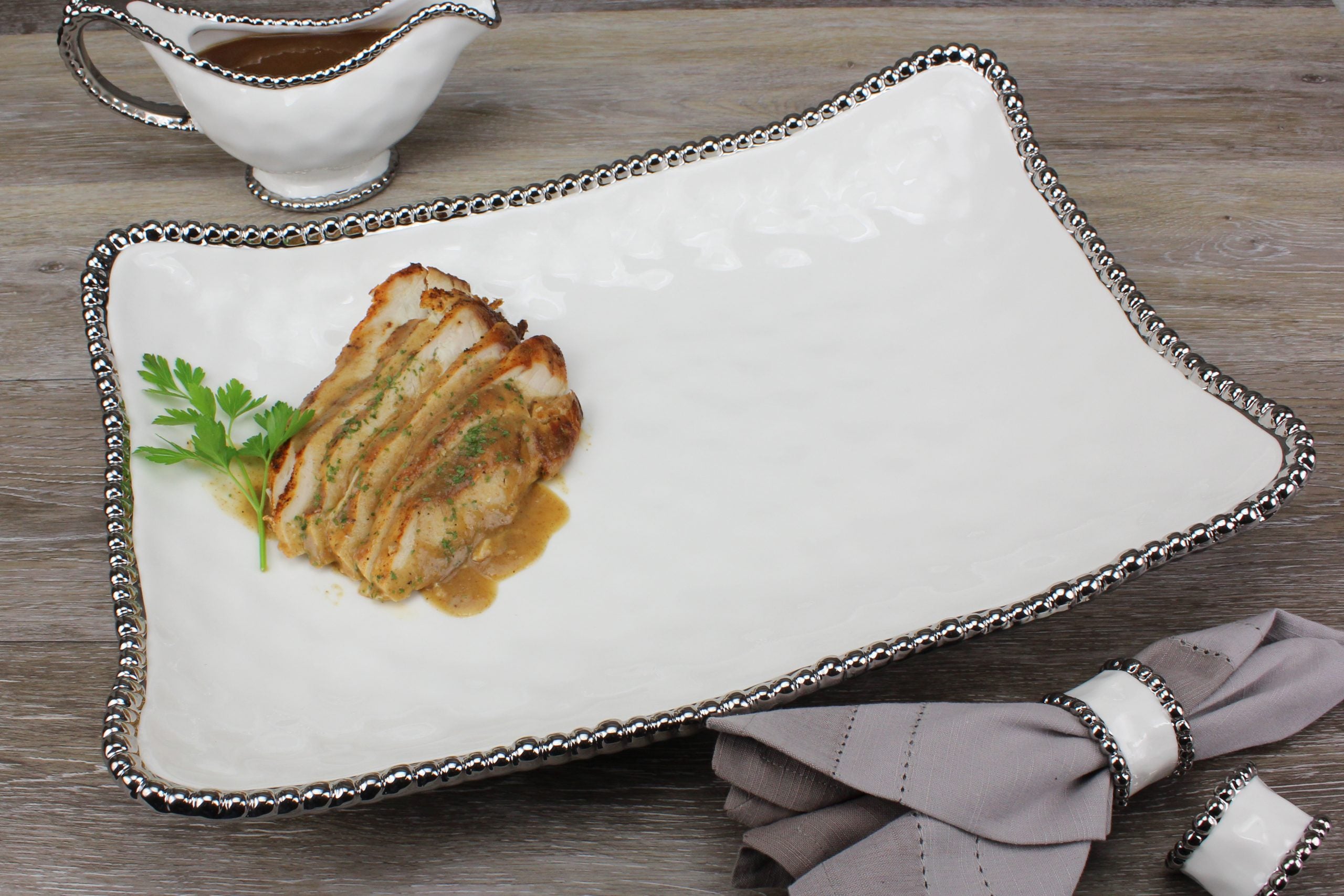 Salerno Rectangular Serving Piece