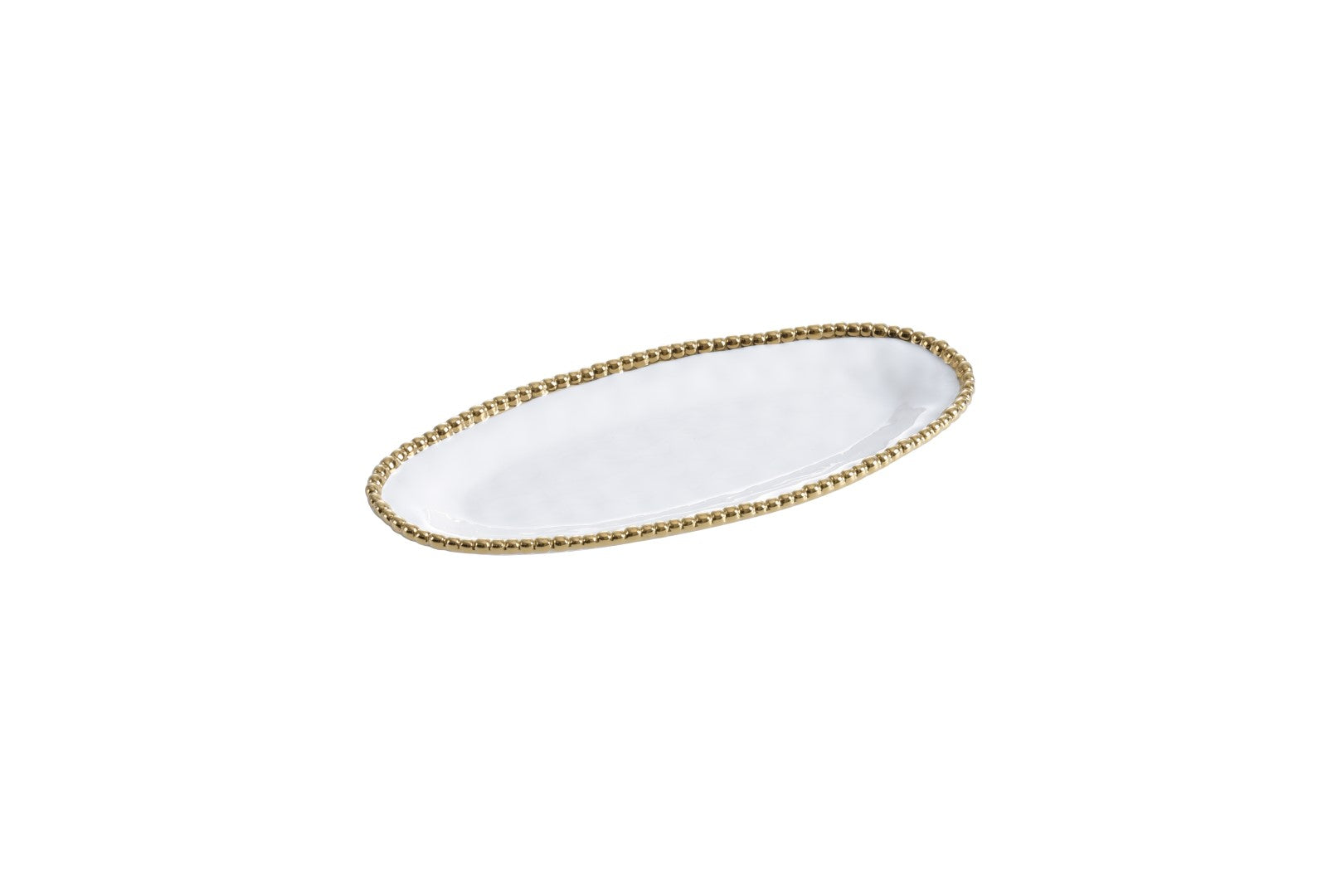 Golden Salerno Small Oval Serving Piece