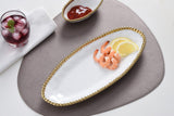 Golden Salerno Small Oval Serving Piece