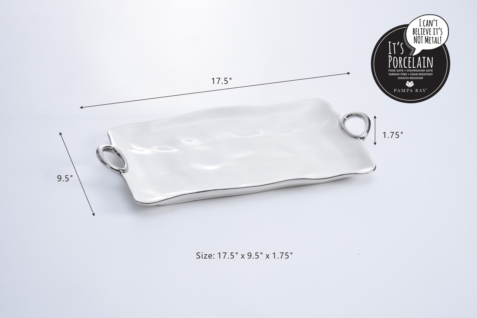 Handle With Style Large Platter