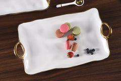 Golden Handles Large Tray