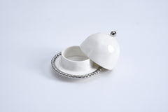 Salerno Round Butter Dish