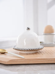 Salerno Round Butter Dish