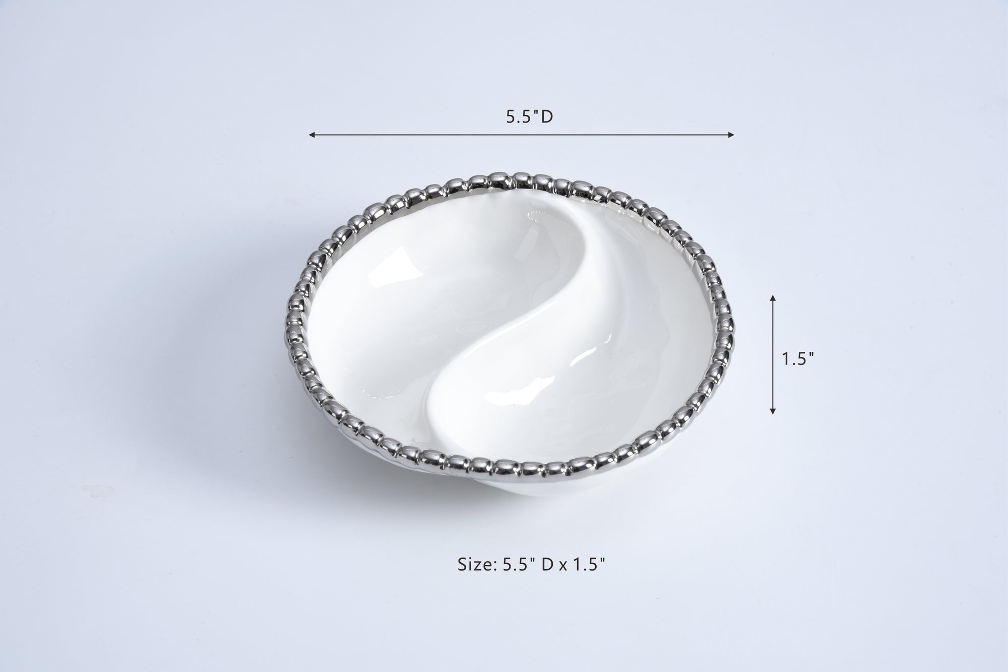 Salerno Mini 2 Section Platter