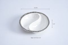 Salerno Mini 2 Section Platter