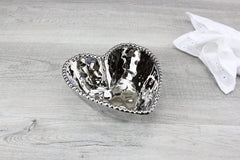 Love Is In The Air Heart Bowl, Silver