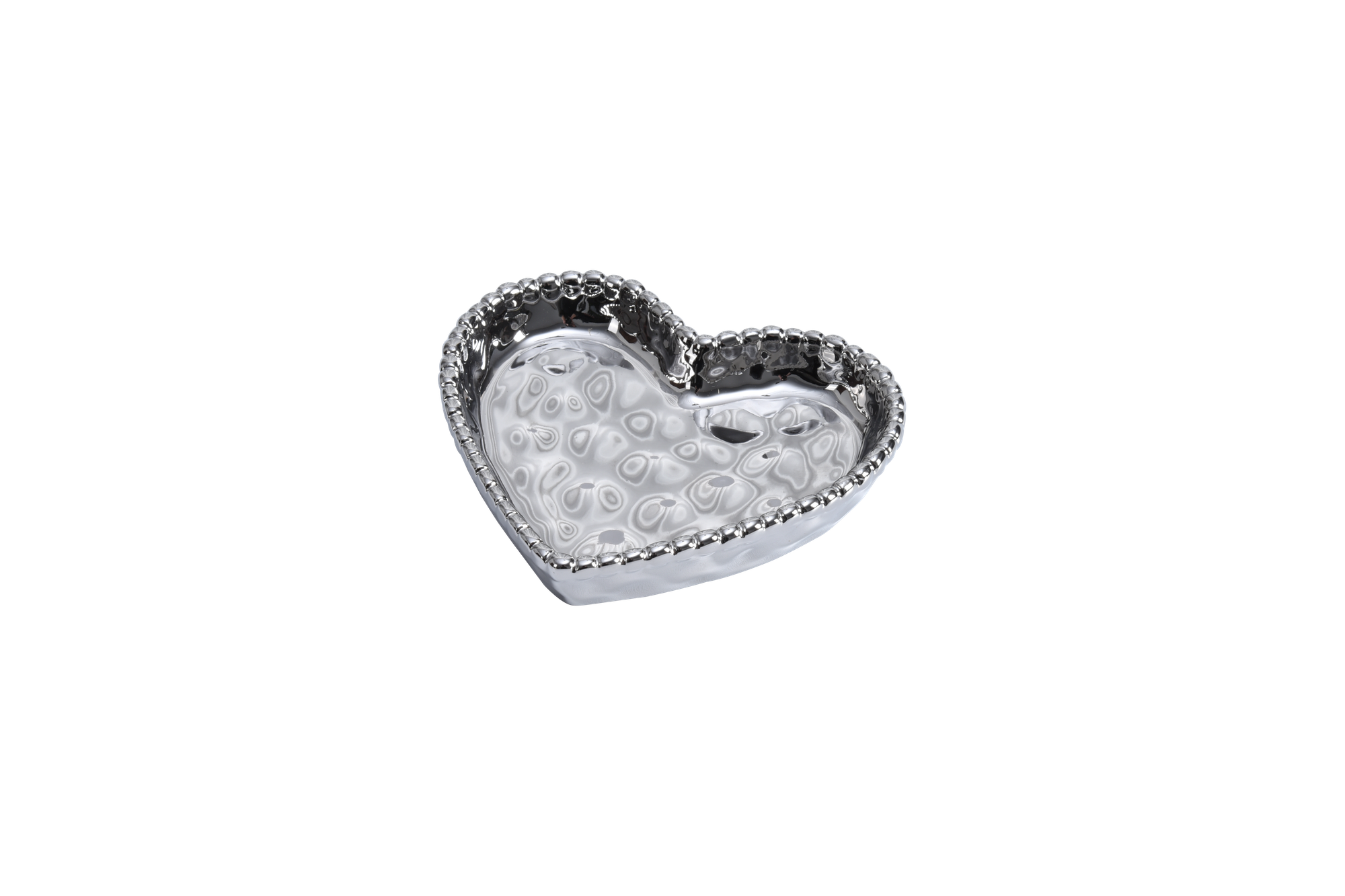 Love Is In The Air Mini Heart Dish, Silver