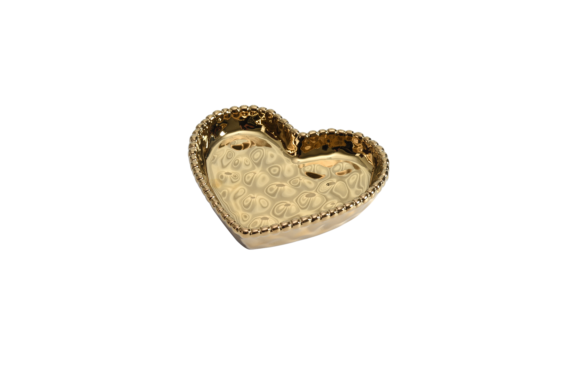 Love Is In The Air Mini Heart Dish, Gold