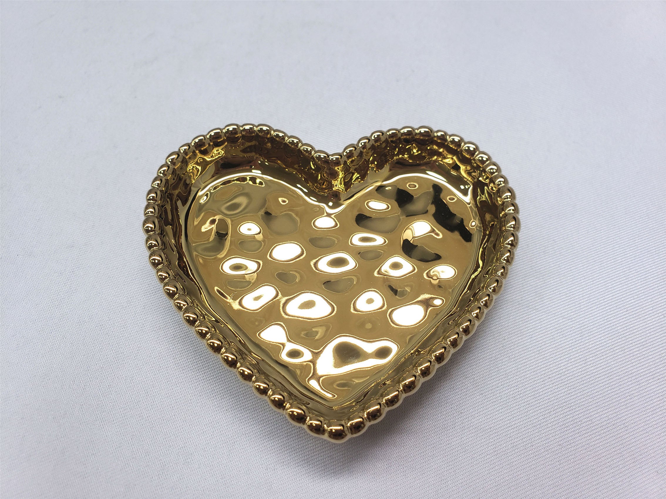 Love Is In The Air Mini Heart Dish, Gold