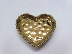 Love Is In The Air Mini Heart Dish, Gold