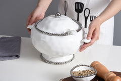 Salerno Soup Tureen & Ladle
