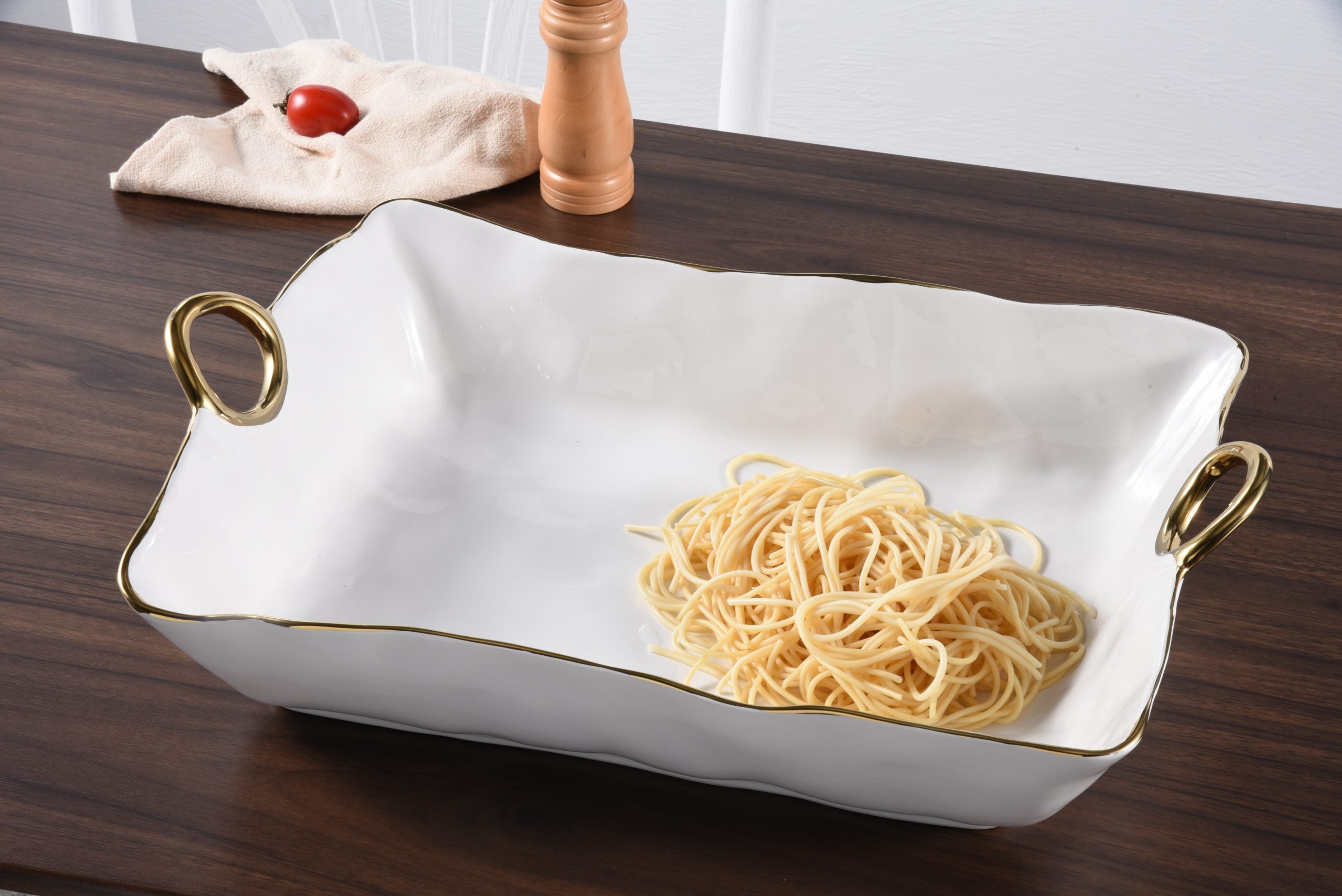 Golden Handles Large Deep Server