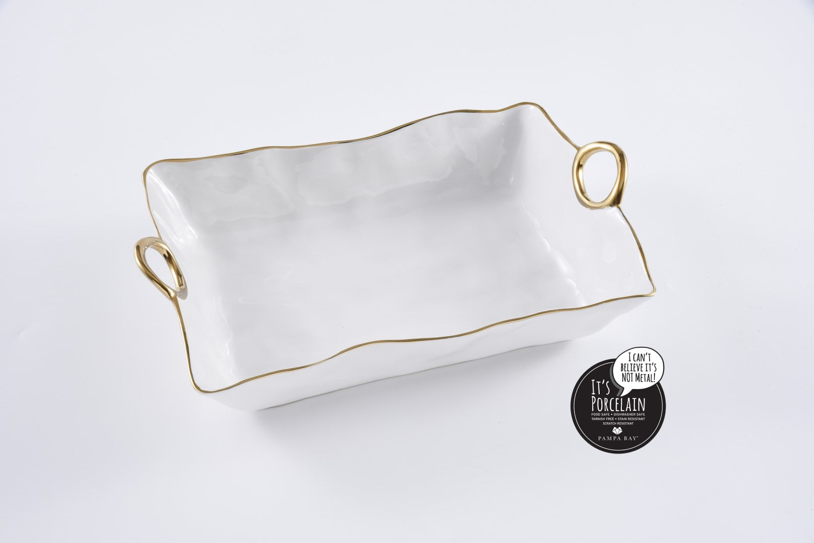 Golden Handles Large Deep Server