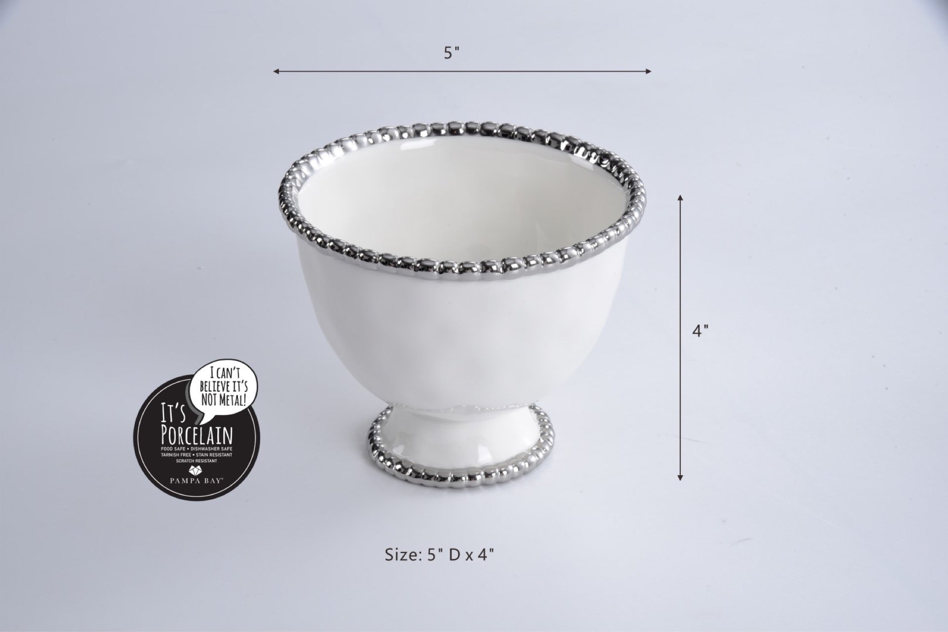 Salerno Small Footed Bowl