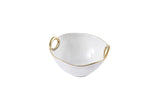 Golden Handles Medium Bowl