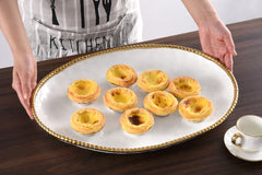 Golden Salerno Oval Platter