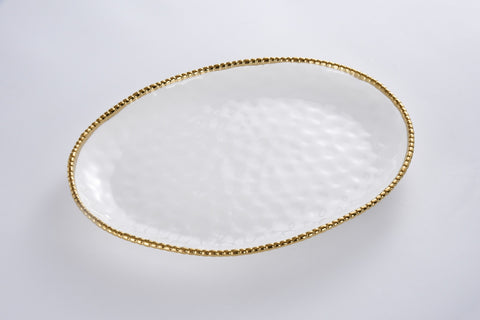 Golden Salerno Oval Platter