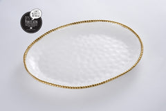 Golden Salerno Oval Platter