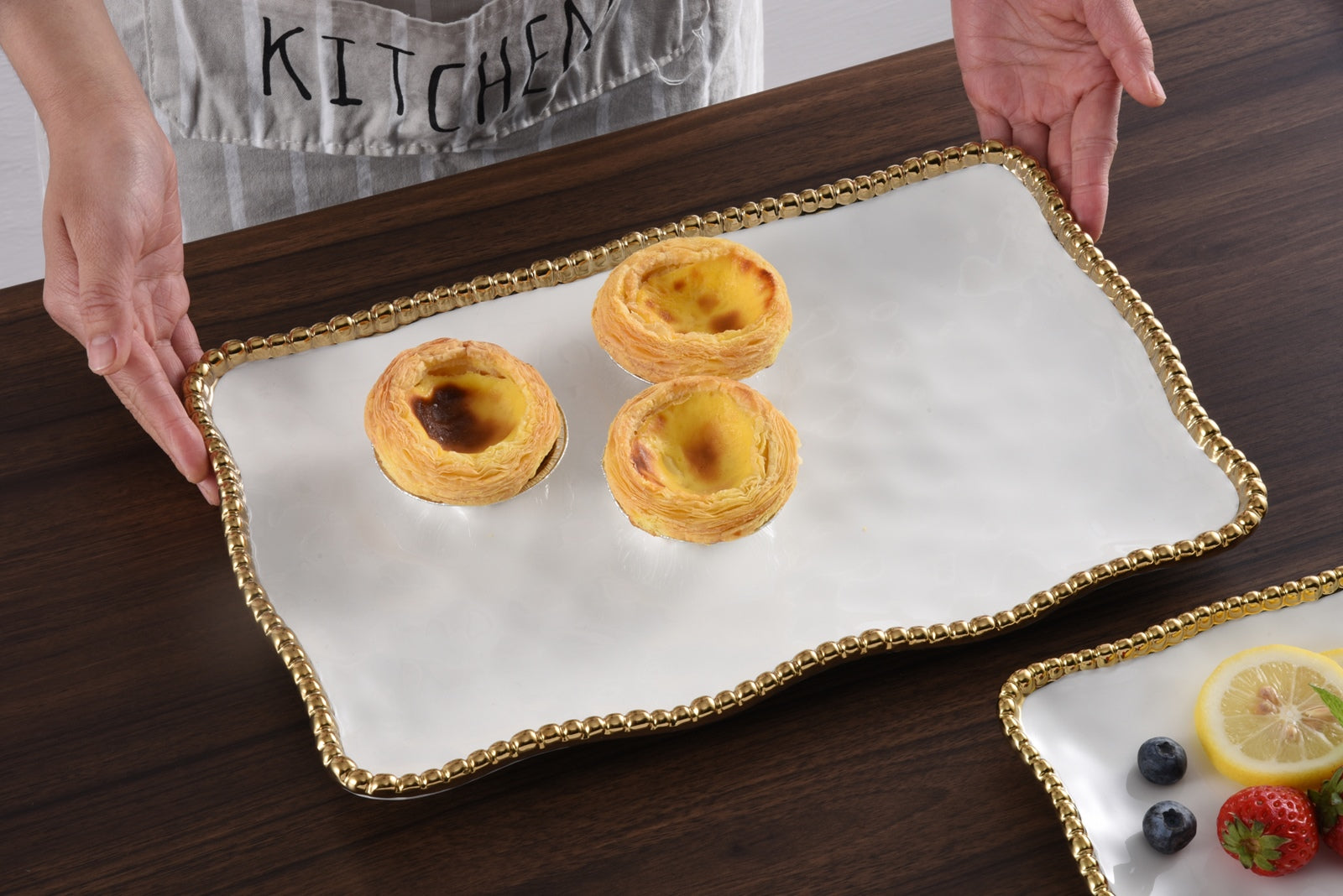 Golden Salerno Medium Platter