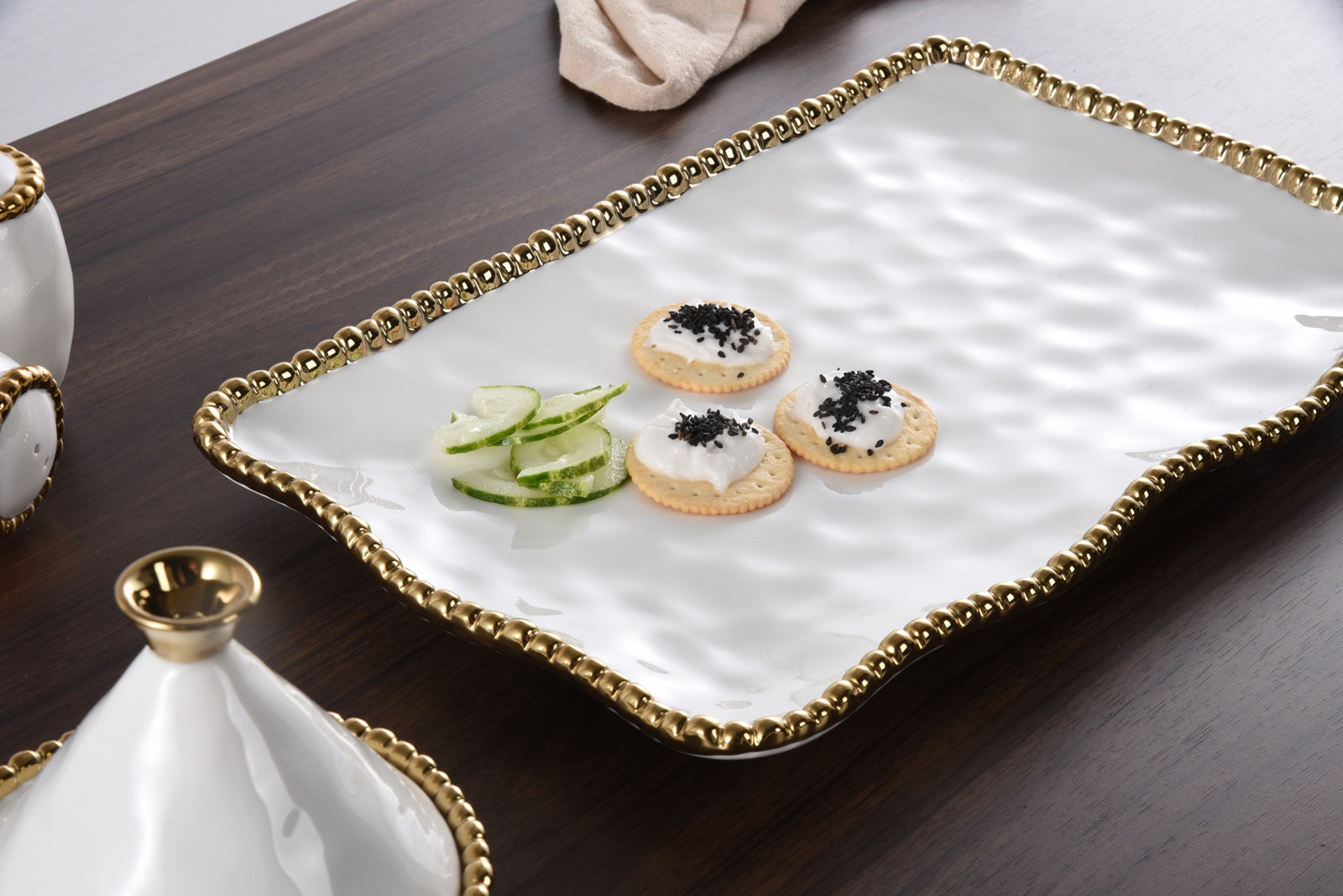 Golden Salerno Medium Platter