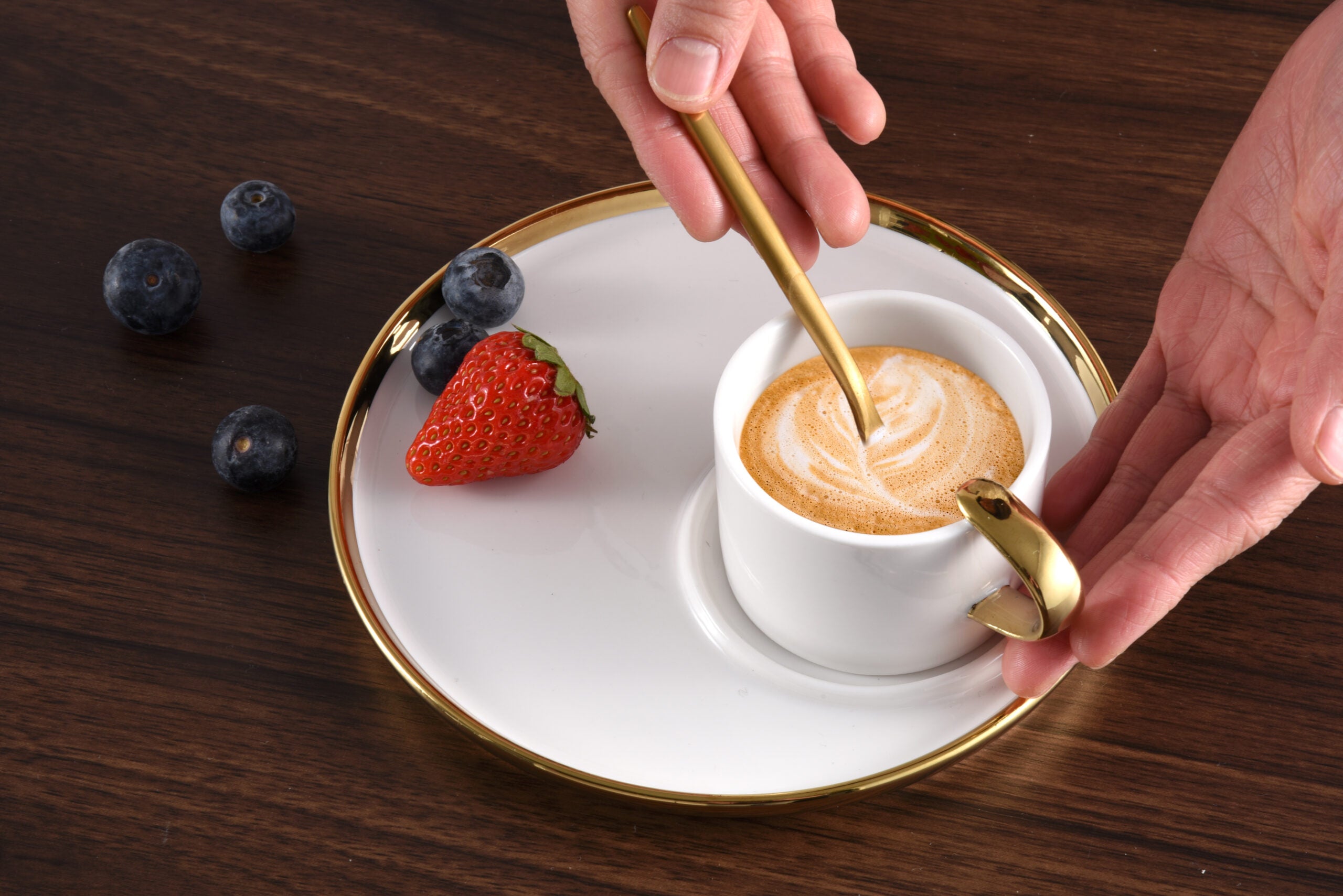 For Coffee Lovers Espresso Cup And Plate