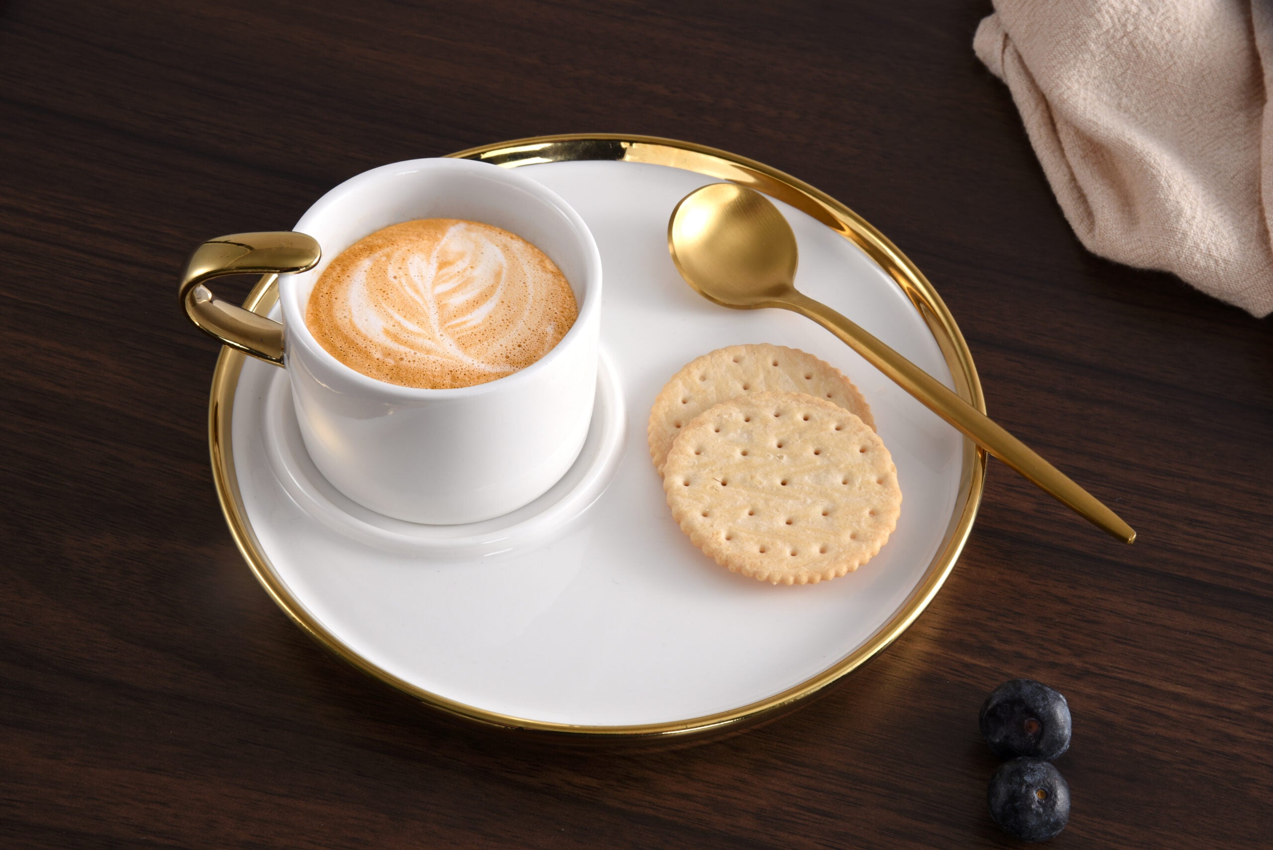 For Coffee Lovers Espresso Cup And Plate