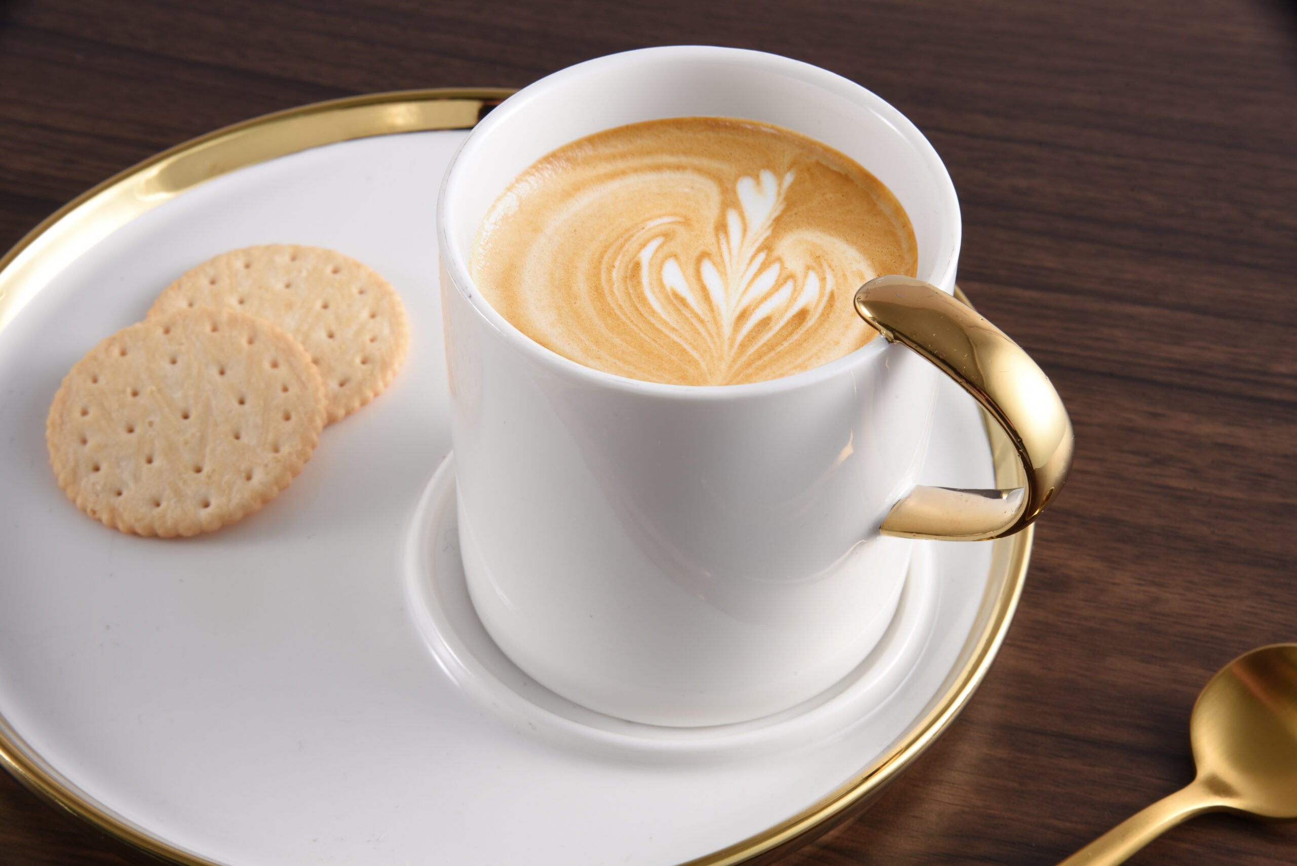 For Coffee Lovers Cappuccino Cup And Plate