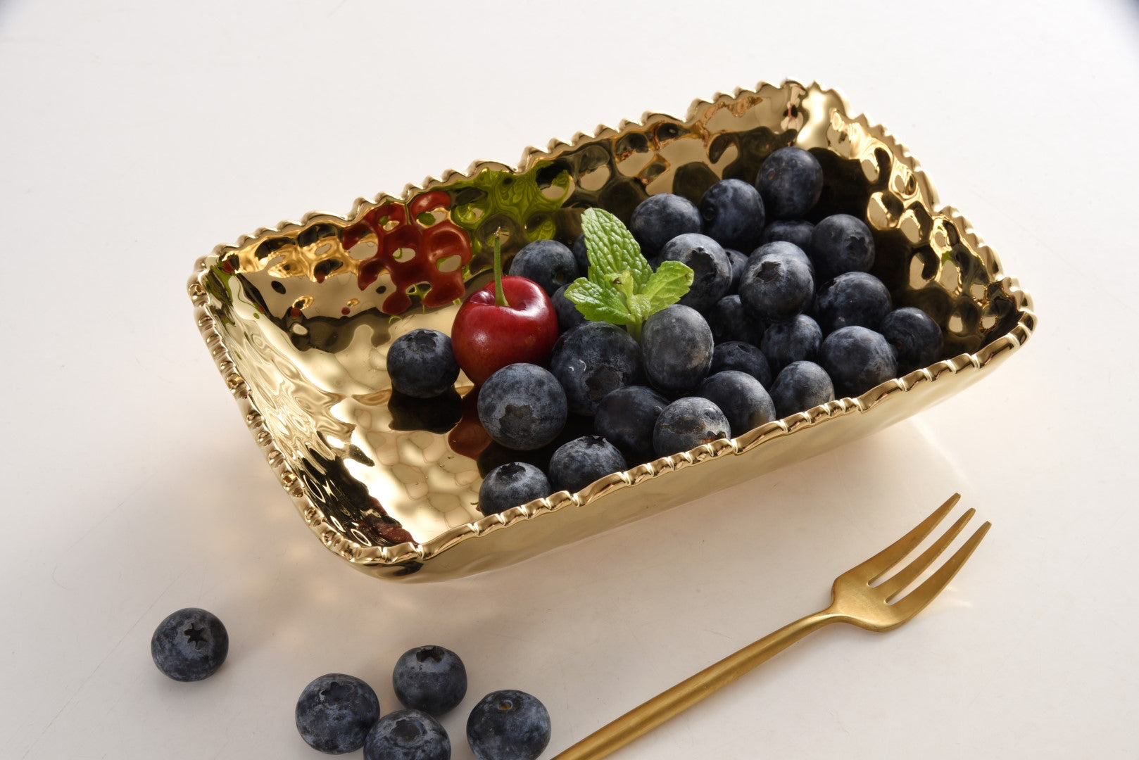 Golden Millennium Rectangular Dish