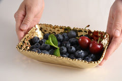 Golden Millennium Rectangular Dish