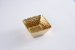 Golden Millennium Small Square Bowl