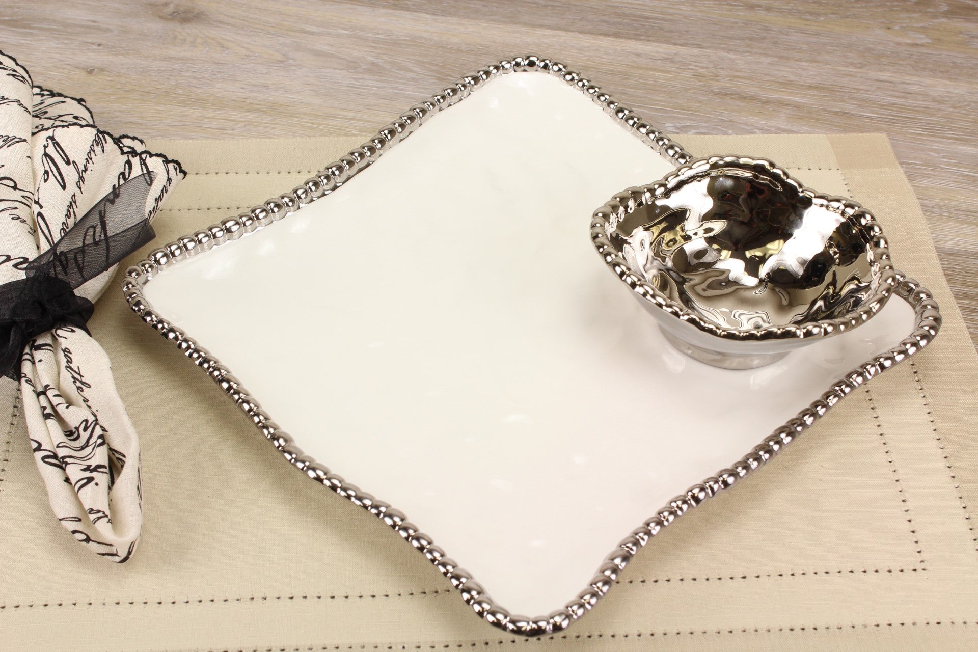 Salerno Square Serving Platter