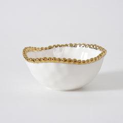 Salerno Snack Bowl - Gold