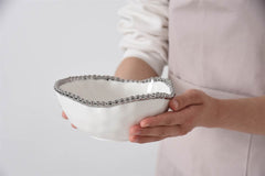 Salerno Medium Bowl - Silver