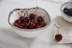 Salerno Medium Bowl - Silver