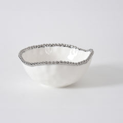 Salerno Medium Bowl - Silver