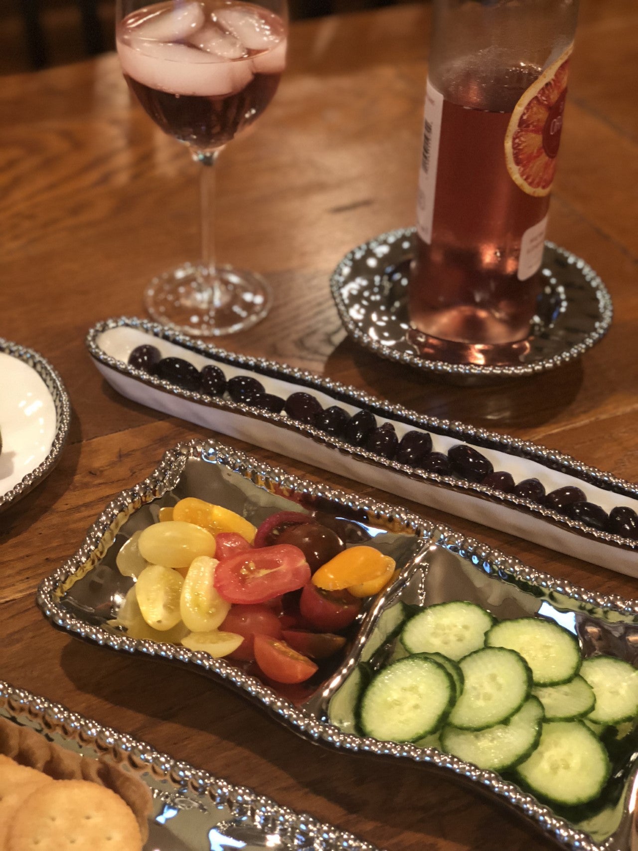 Salerno Olive Serving Dish