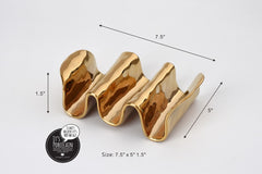 Moonlight Taco Holder - Gold