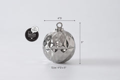 For The Holidays Small Ornament Bowl Silver