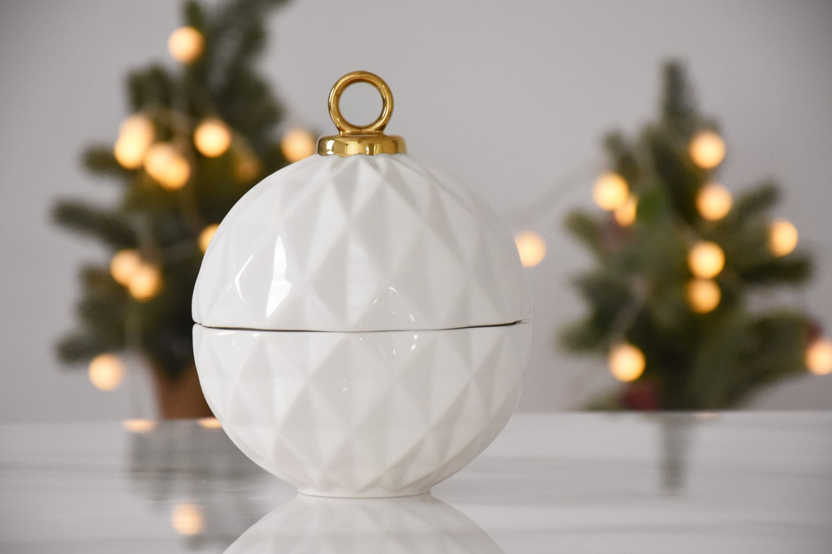 For The Holidays Large Ornament Bowl