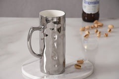 Beer Mug - Silver