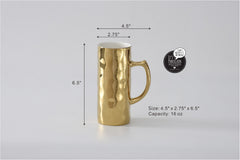 Beer Mug - Gold