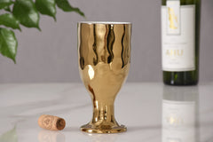 Wine Goblet - Gold