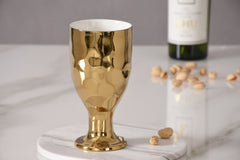 Wine Goblet - Gold