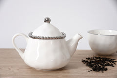 Silver Salerno Tea Pot