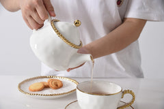 Golden Salerno Tea Pot